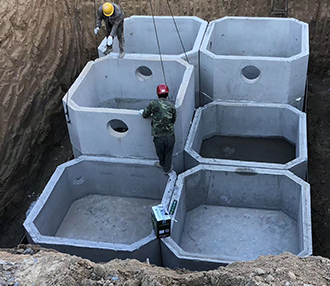 武漢水泥化糞池工程案例